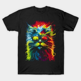 Psychedelic Cat 30.0 T-Shirt